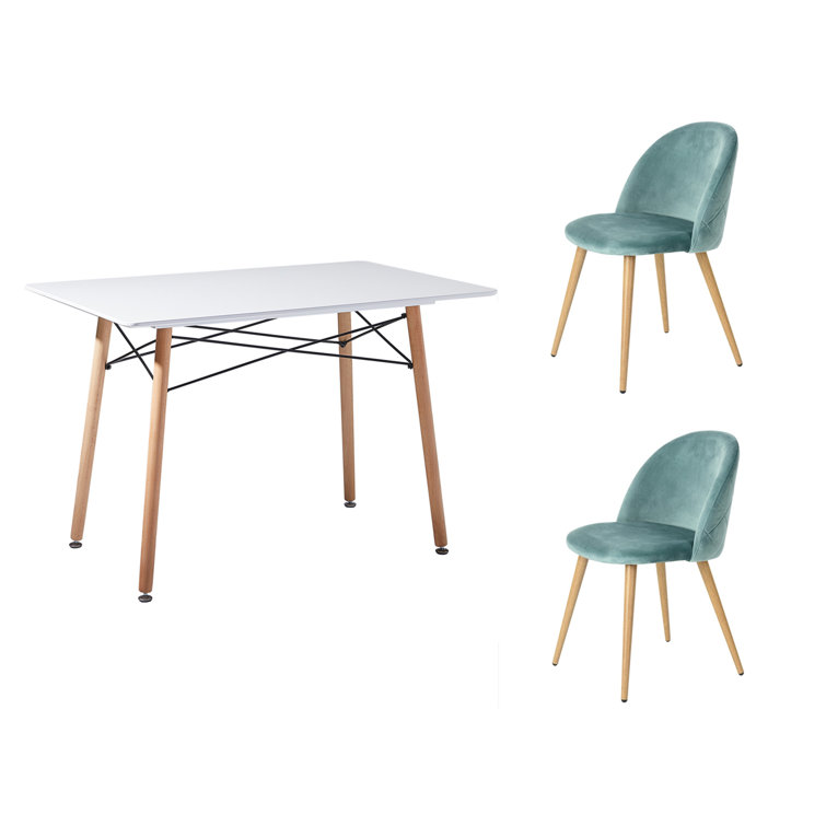 Mercer41 EmmaLeigh 3 Piece Dining Set & Reviews Wayfair